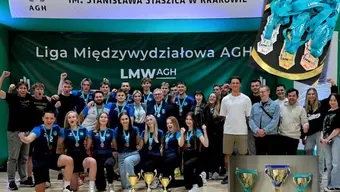 zdjęcie, studenci w rozgrywkach lmw