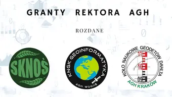 grafika, loga dofinansowanych kół naukowych