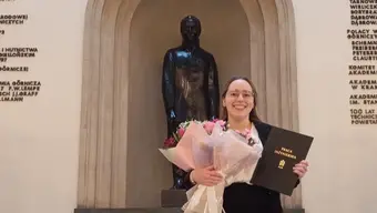 zdjęcie laureatki stypendium