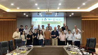 zdjęcie, uczestnicy wyprawy naukowej