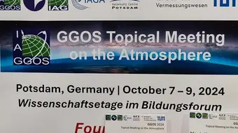 Plakat Topical Meeteng on the Atmosphere